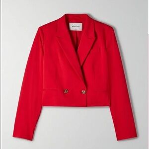 Babaton Women's Red Blazer